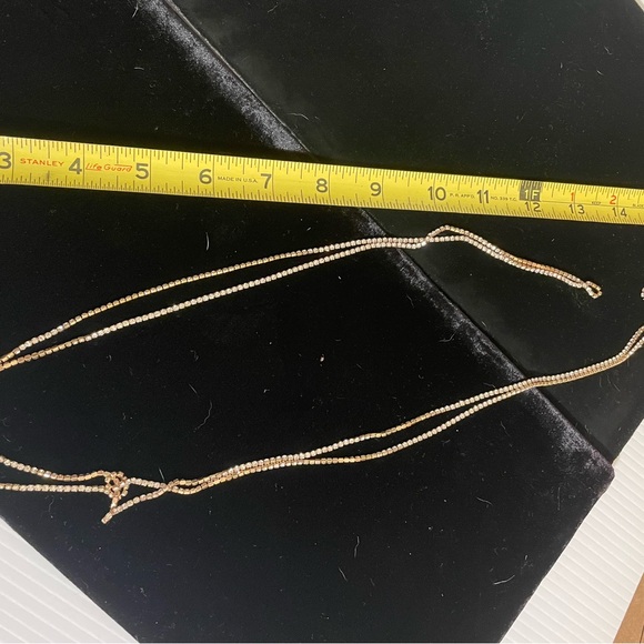 Elegant Gold and Silver Women's Jewelry Set necklace chain bundle - Picture 5 of 6